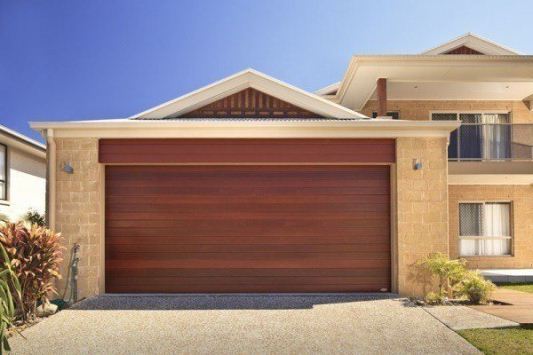 B&D Timber Coat® Panelift Garage Door